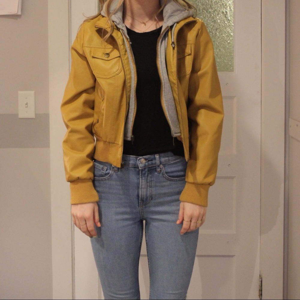26 International Pleather Jacket